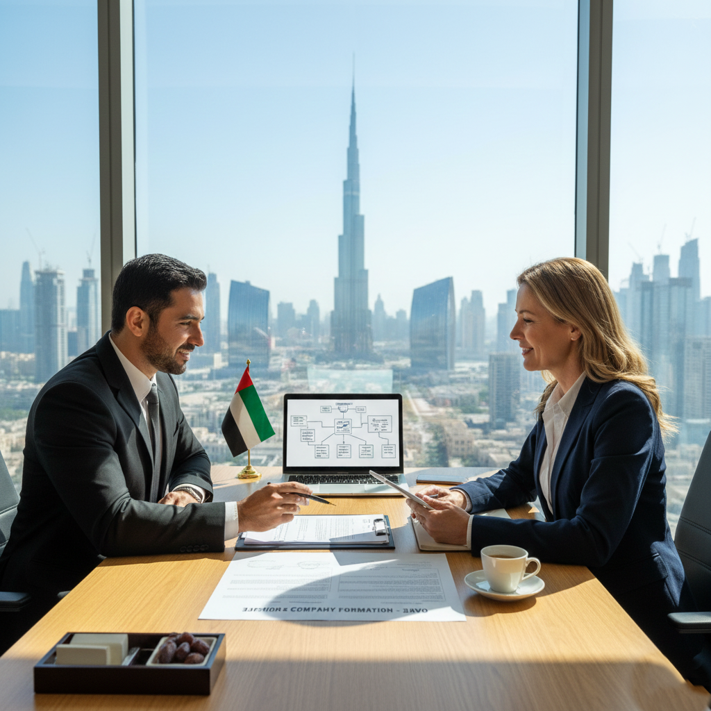 HOW DO I SET UP AN OFFSHORE COMPANY IN THE UAE