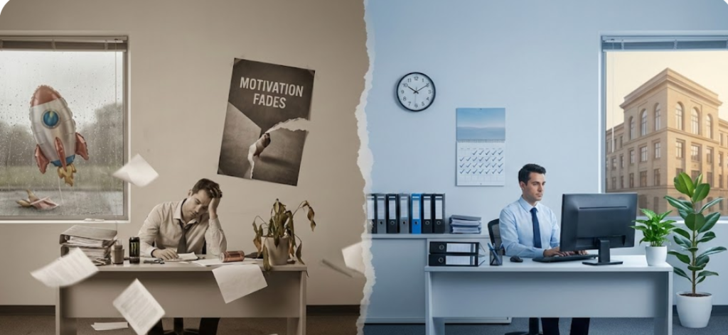 How Discipline Sustains Business Success When Motivation Fades 1 How Discipline Sustains Business Success When Motivation Fades